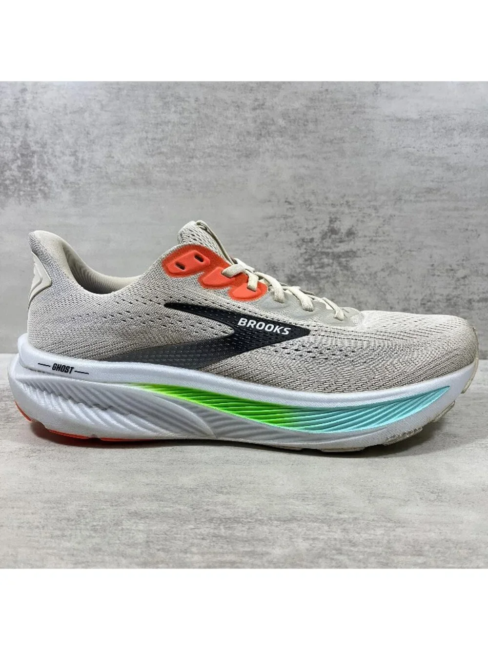 Brooks Ghost 17 Running Shoes - Men's Size 9 - White - Picture 4 of 9